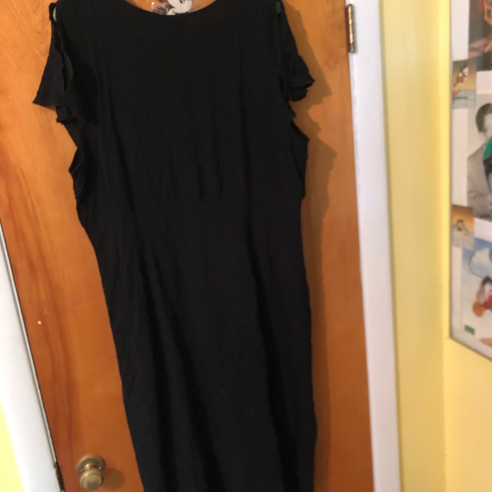 Plus size little black dress